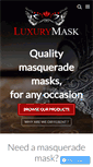 Mobile Screenshot of luxurymask.com